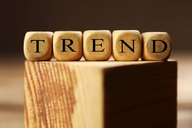 Sözcük Trend blok küçük ahşap küplerden yapılmış