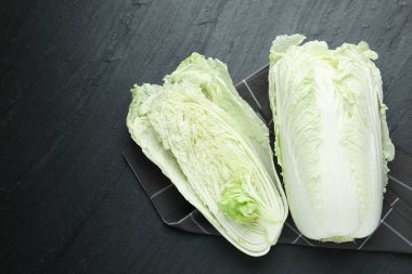 Siyah masada Çin lahanaları, üst manzara. Metin için boşluk