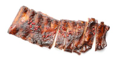 Lezzetli kızarmış domuz pirzolası.