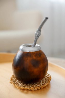 Geleneksel yerba mat çayı.