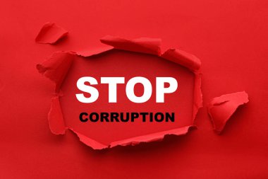 Kelimeler Yozlaşmayı Durdur, Kırmızı kağıttaki delikten bak