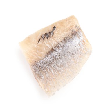 Lezzetli ringa balığı, beyaz, üst manzara