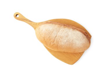 Ekmek somunu beyaz, üst manzara