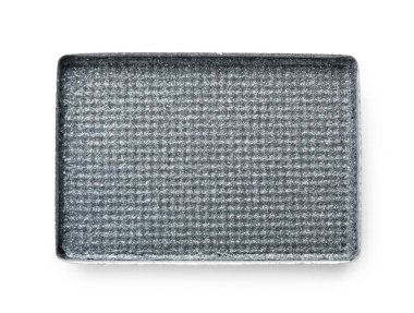 Güzel göz farı dolumu beyaz, üst görünümde izole.