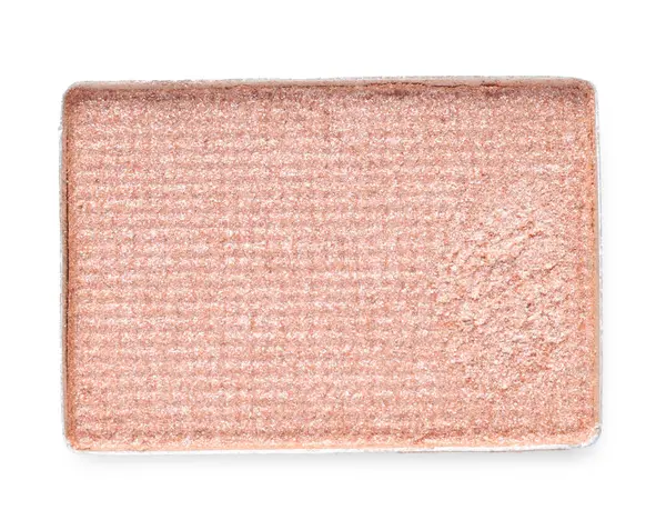 Göz farı tazeleme tavası beyaz, üst görünümde izole.