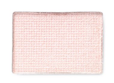 Göz farı tazeleme tavası beyaz, üst görünümde izole.