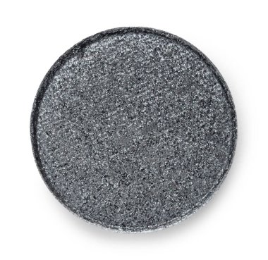 Göz farı tazeleme tavası beyaz, üst görünümde izole.