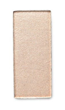 Güzel göz farı dolumu beyaz, üst görünümde izole.