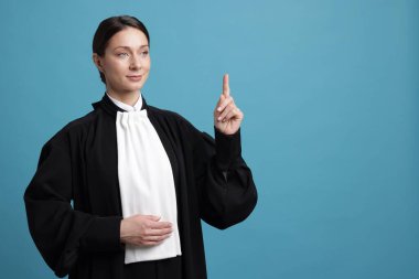 Açık mavi arkaplan, metin için boşluk