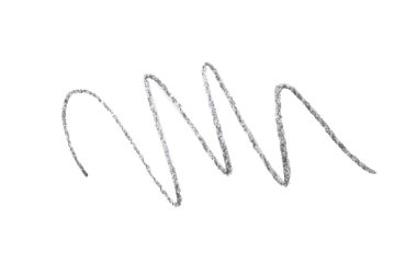 Güzel kaş darbeleri beyaz, üst manzarada izole.