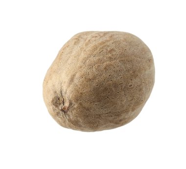 Bir hindistan cevizi havadan izole edilmiş.