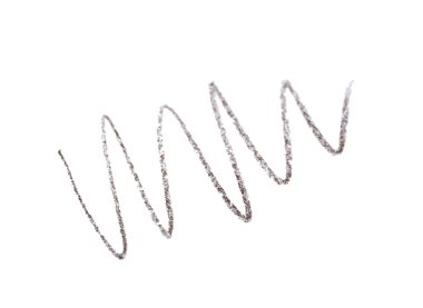 Güzel kaş darbeleri beyaz, üst manzarada izole.