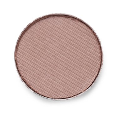 Göz farı tazeleme tavası beyaz, üst görünümde izole.