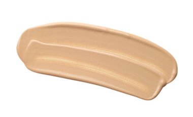 Temelde beyaz, üst görünümde izole edilmiş örnek