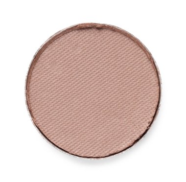 Göz farı tazeleme tavası beyaz, üst görünümde izole.