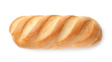 Ekmek somunu beyaz, üst manzara