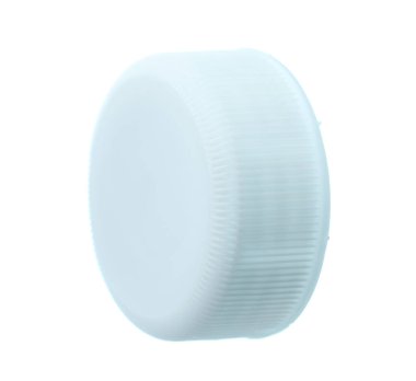 Bir su şişesi kapağı beyaza izole edilmiş