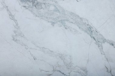 Texture of white marble surface as background, top view