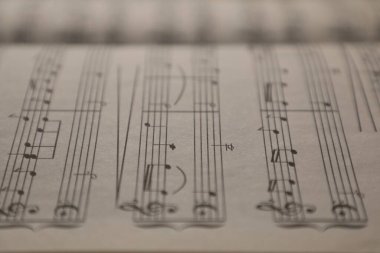 Arkaplan olarak notaları olan sayfaları kapat