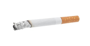 sigara izmariti kül beyaz izole ile