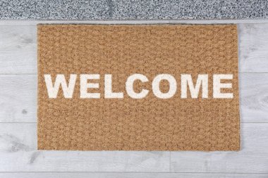 Hoş geldin kapı paspası, üst manzara