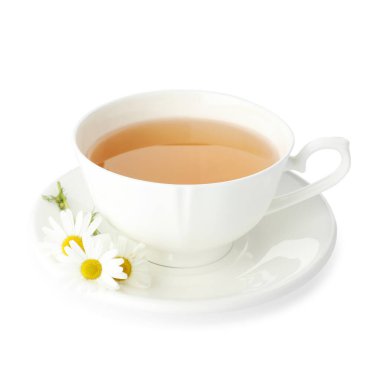 Fincanda Aromatik çay ve beyaz papatya çiçekleri