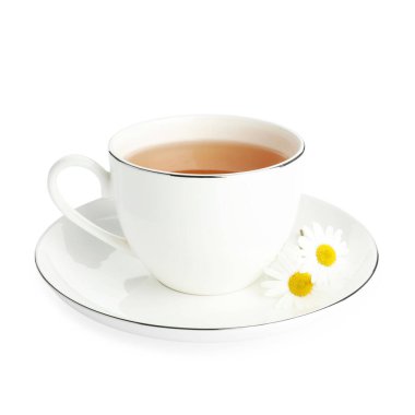 Fincanda Aromatik çay ve beyaz papatya çiçekleri