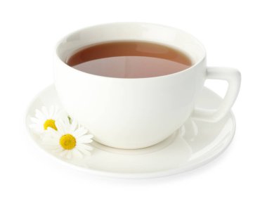 Fincanda Aromatik çay ve beyaz papatya çiçekleri