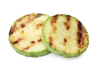 Lezzetli ızgara kabak dilimleri.