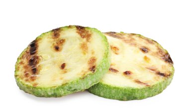 Lezzetli ızgara kabak dilimleri.