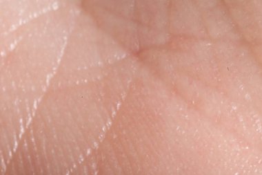Macro view of human skin as background