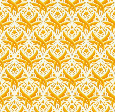 Çiçeksiz desen, vektör illüstrasyonu.