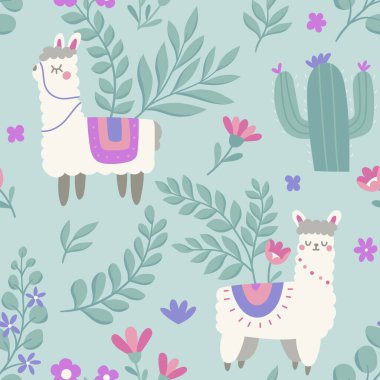 Çiçeksiz desen, vektör illüstrasyonu.