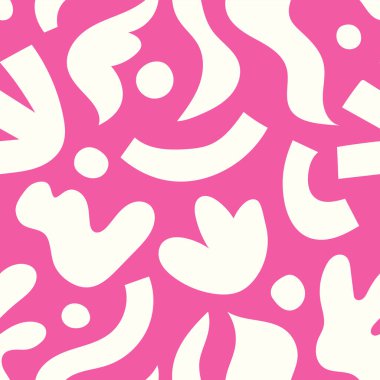 Çiçeksiz desen, vektör illüstrasyonu.