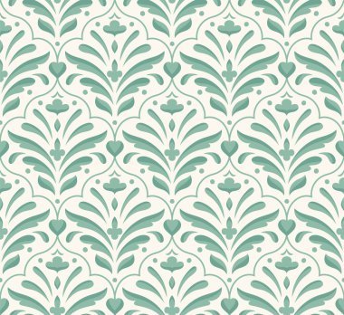 Çiçeksiz desen, vektör illüstrasyonu.