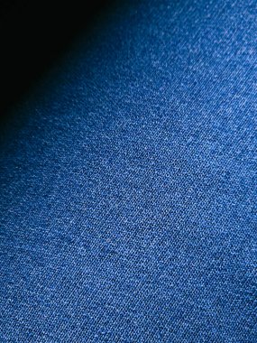 Mavi kumaş dokusu arkaplanı.