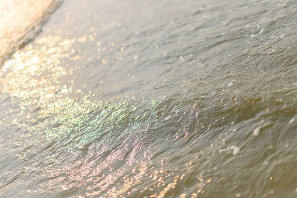 Sunlight Reflecting Water Background — Stock Photo, Image