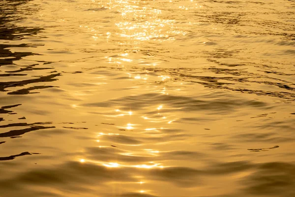 Солнечный Свет Отражается Водном Фоне — стоковое фото