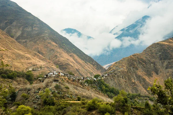 Una Comunidad Rural Del Himalaya Bajura Mugu Karnali Nepal Tibetano —  Fotos de Stock