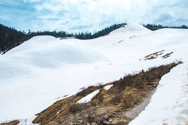Nationaal Park Khaptad Doti Nepal Sneeuw Himlayas Bergen Zwitserse Alpen — Stockfoto
