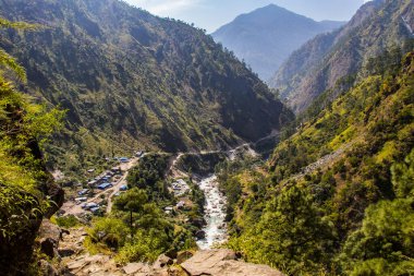 HImalayas Tepelerindeki Köy Halkı Nepal Darchula Nepal Köy Turizmi Api Merkez Kampı Api Himal Trek 