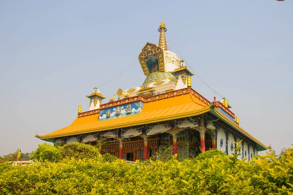 Lumbini Mayadevi Templom Buddha Születési Helye — Stock Fotó