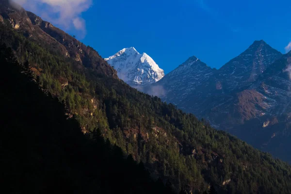 エベレストベースキャンプとアマダブラム ネパール ソルクフムブのヒマラヤトレッキング — ストック写真