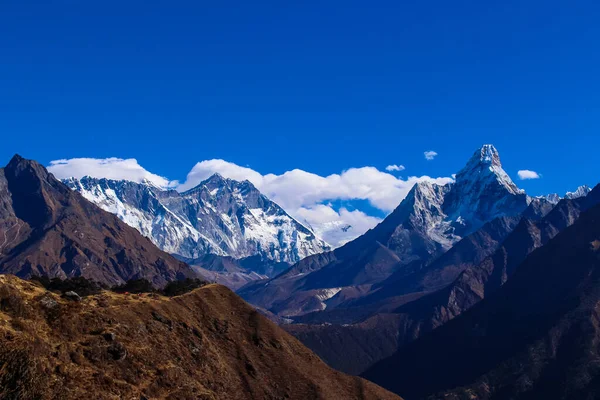 Базовий Табір Еверест Амадаблам Трекінг Гімалаях Солукхумбу Непал — стокове фото