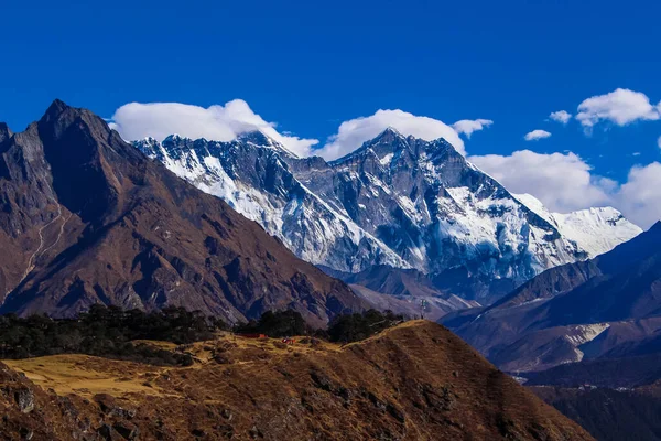 Базовий Табір Еверест Амадаблам Трекінг Гімалаях Солукхумбу Непал — стокове фото