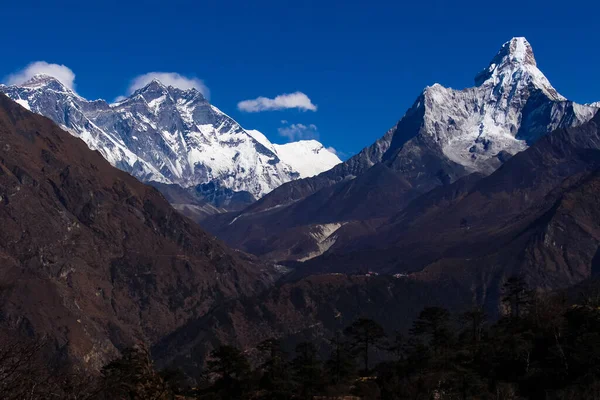 Campamento Base Del Everest Amadablam Trekking Himalaya Solukhumbu Nepal — Foto de Stock