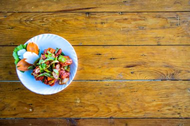 Baharatlı Nepalli Tavuk Salata Hint usulü Tavuk Soğuğu