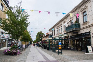 Beautiful Town of Varberg, Sweden with Train Tracks, Dogs, Balcony, Castles, Candy Shop, Flowers