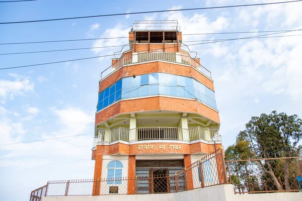 Башня Видом Дахачоук Калуге Чандрагири Фау Непал — стоковое фото