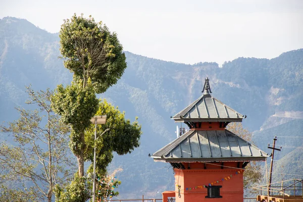 Manakamana Mai Temple Nepáli Építészeti Hagyomány Kalupande Hills Indrasthan Kathmandu — Stock Fotó